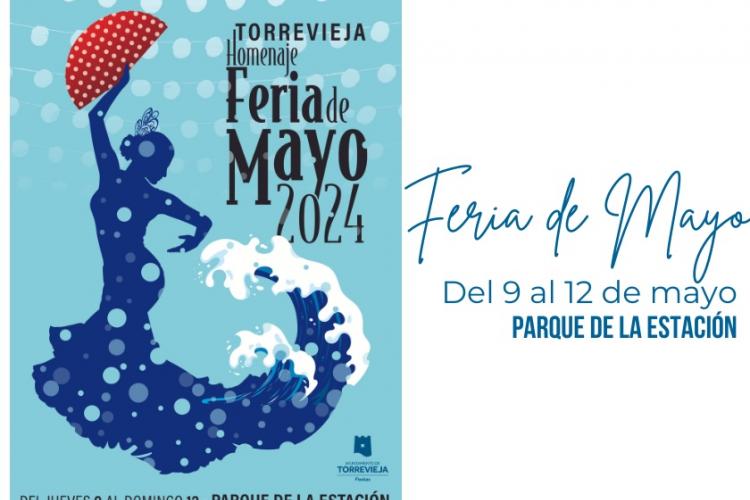 Cartel, Feria de Mayo 2024, Torrevieja