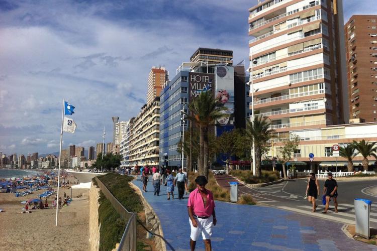 Paseo en Benidorm