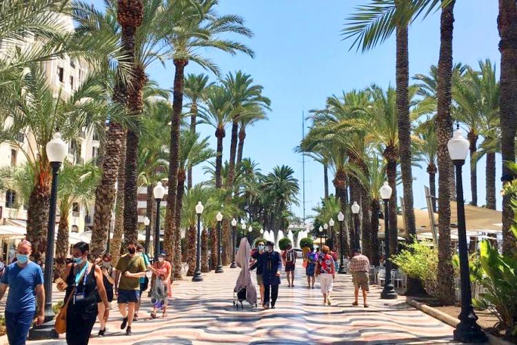 Paseo, Alicante