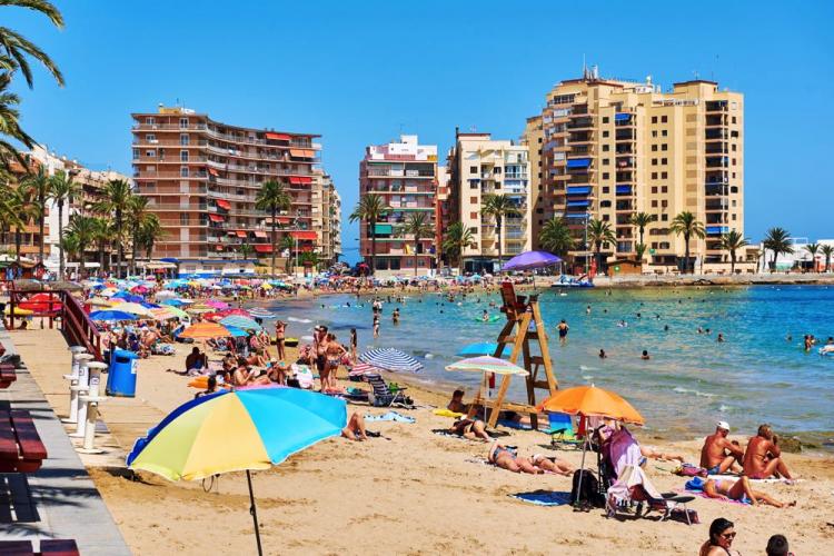 Playa del Cura, Torrevieja, Alicante