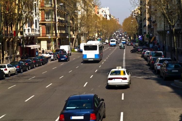 Trafico en Madrid